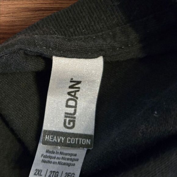 Gildan Led Zeppelin Black Graphic Tee Shirt - Picture 4 of 4